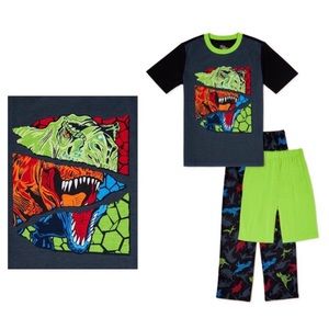 PJ & Me Dinosaur Pajamas